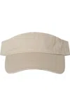 Valucap Bio-washed Visor In White