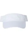 Valucap Bio-washed Visor In White