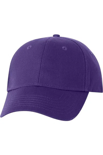 Valucap Chino Cap In Purple