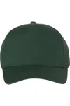 Valucap Five-panel Twill Cap In Green
