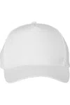 Valucap Five-panel Twill Cap In White