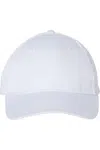 Valucap Lightweight Twill Cap In White