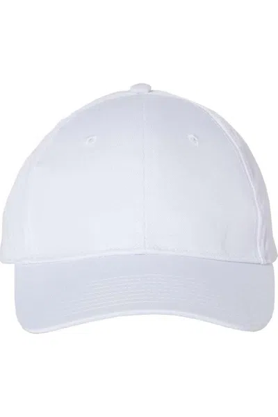Valucap Lightweight Twill Cap In White