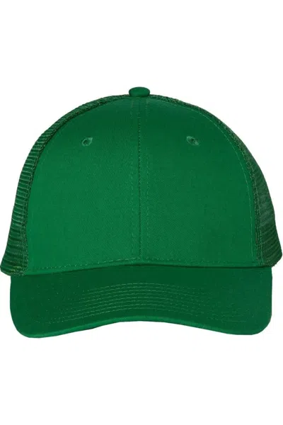 Valucap Mesh-back Trucker Cap In Green