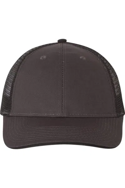 Valucap Sandwich Trucker Cap In Black