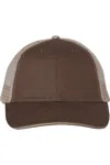Valucap Sandwich Trucker Cap In Brown