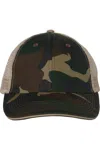 Valucap Sandwich Trucker Cap In Multi