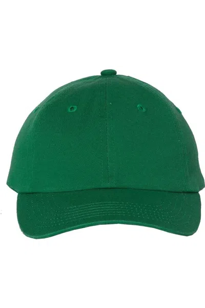 Valucap Small Fit Bio-washed Dad´s Cap In Green