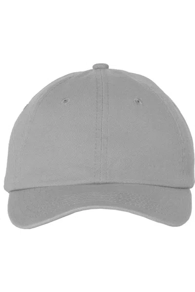 Valucap Small Fit Bio-washed Dad´s Cap In Grey