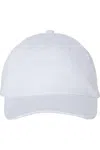 Valucap Brushed Twill Cap In White