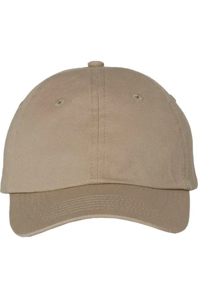 Valucap Small Fit Bio-washed Dad´s Cap In Beige