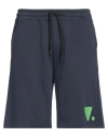 Valvola. Man Shorts & Bermuda Shorts Navy Size Xl Cotton