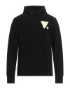Valvola. Man Sweatshirt Black Size S Polyester