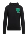 Valvola. Man Sweatshirt Black Size Xl Cotton