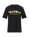 Valvola. Man T-shirt Black Size M Cotton