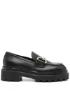 Vamsko Horsebit-detail Leather Loafers In Black
