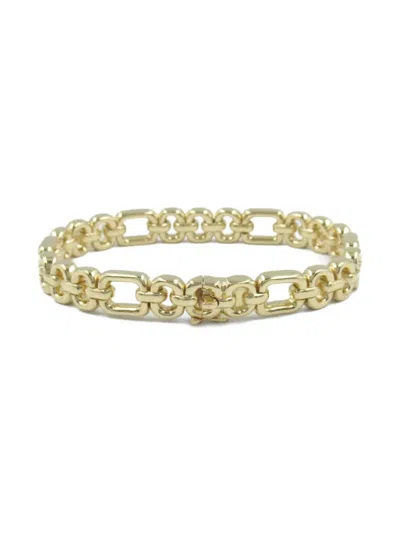 Pre-owned Van Cleef & Arpels 10's 18kt Yellow Gold Chain Bracelet