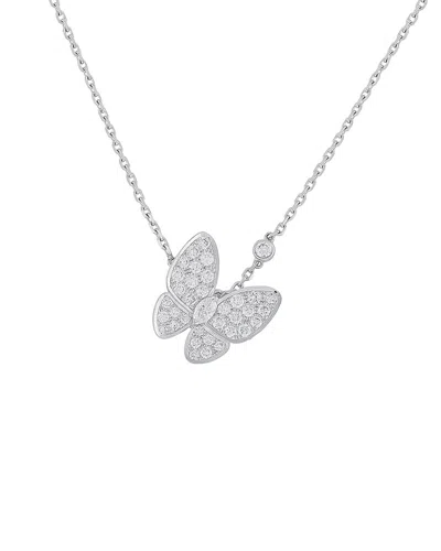 Pre-owned Van Cleef & Arpels 18k 0.88 Ct. Tw. Diamond Necklace (authentic Pre-loved)