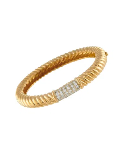 Pre-owned Van Cleef & Arpels 18k 1.25 Ct. Tw. Diamond Bracelet (authentic Pre-loved)