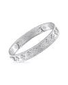 Van Cleef & Arpels 18k 1.78 Ct. Tw. Diamond Bracelet (authentic Pre-loved) In Silver