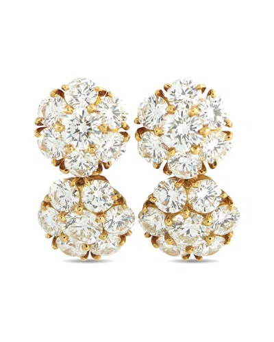Pre-owned Van Cleef & Arpels 18k 3.00 Ct. Tw. Diamond Earring (authentic Pre-loved)