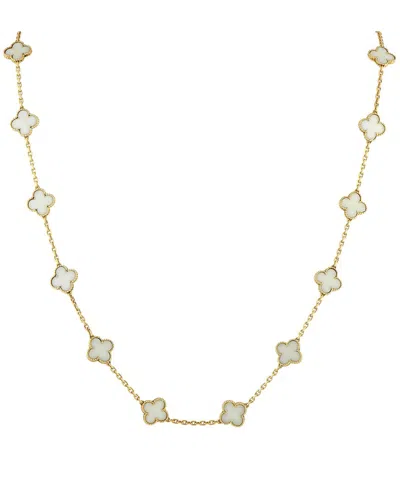 Van Cleef & Arpels 18k Coral Necklace (authentic Pre-loved) In Gold