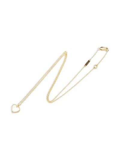 Pre-owned Van Cleef & Arpels 18k Yellow Gold Heart Necklace