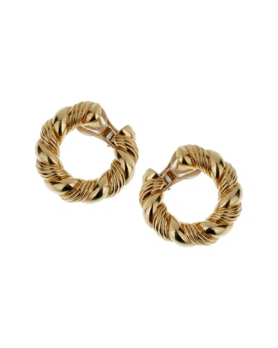 Van Cleef & Arpels Van Cleef Arpels Hoop Yellow Gold Earrings