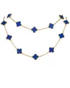 Van Cleef & Arpels 18k Lapis Lazuli Necklace (authentic Pre-loved) In Blue