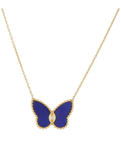 Van Cleef & Arpels 18k Lapis Lazuli Necklace (authentic Pre-loved)