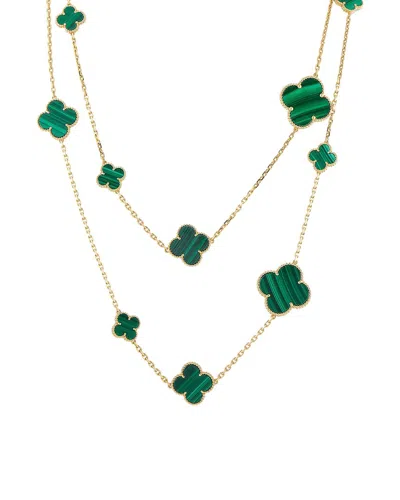 VAN CLEEF & ARPELS VAN CLEEF & ARPELS 18K MALACHITE NECKLACE (AUTHENTIC PRE-LOVED)