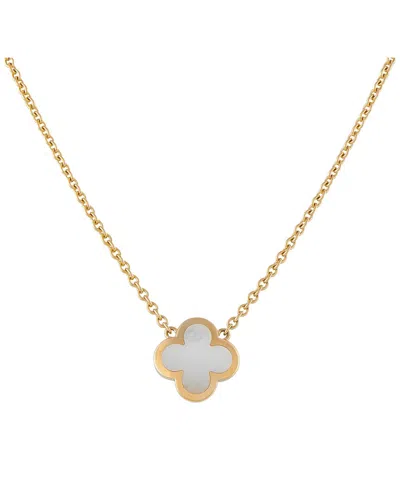 Van Cleef & Arpels 18k Mother Of Pearl Necklace (authentic Pre-loved)