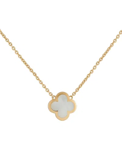 VAN CLEEF & ARPELS VAN CLEEF & ARPELS 18K MOTHER OF PEARL NECKLACE (AUTHENTIC PRE-LOVED)