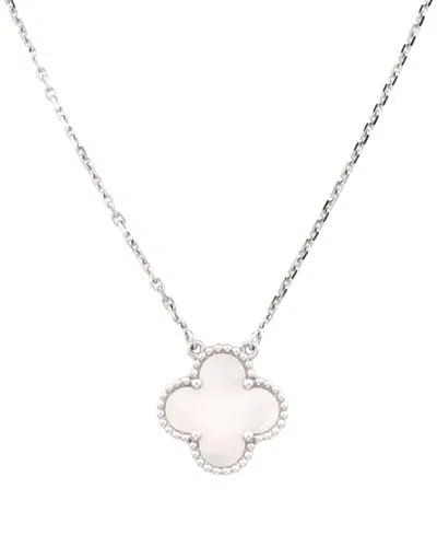 Pre-owned Van Cleef & Arpels 18k Vintage Alhambra Pendant Necklace (authentic Pre-loved)
