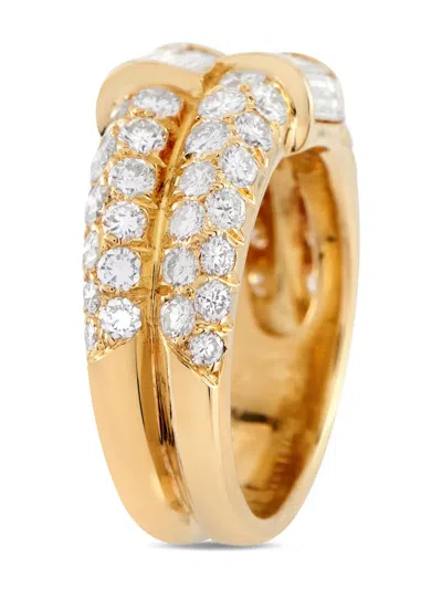 Pre-owned Van Cleef & Arpels 18k Yellow Gold Diamond Ring