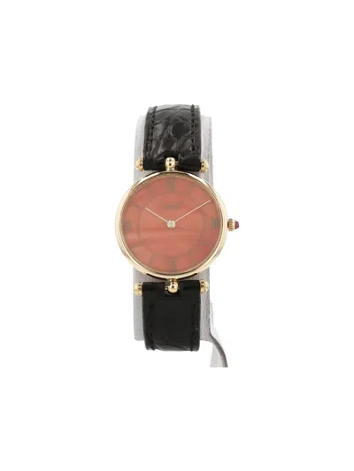 Pre-owned Van Cleef & Arpels 1990s Pierre Arpels 27mm In Pink