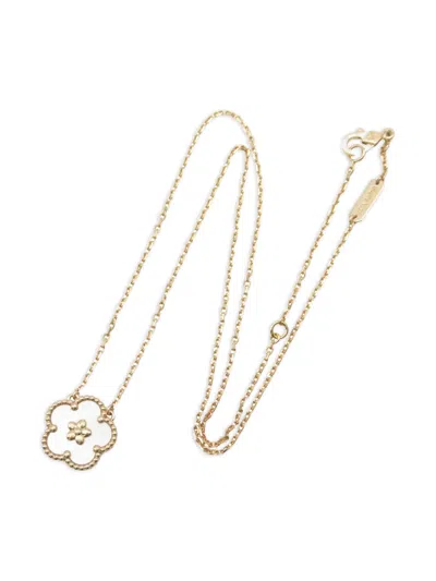Pre-owned Van Cleef & Arpels 2010s 18k Rose Gold Necklace
