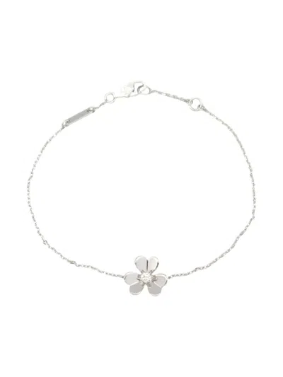 Pre-owned Van Cleef & Arpels 2010s 18k White Gold Frivolous Bracelet