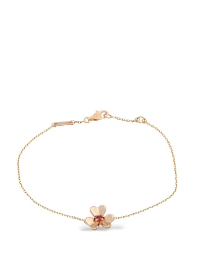 Pre-owned Van Cleef & Arpels 2010s Frivole Ruby Bracelet In Pink