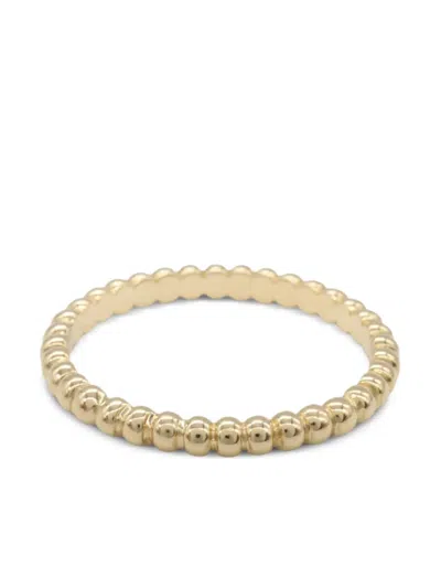 Pre-owned Van Cleef & Arpels 2010s Perlée Ring In Gold