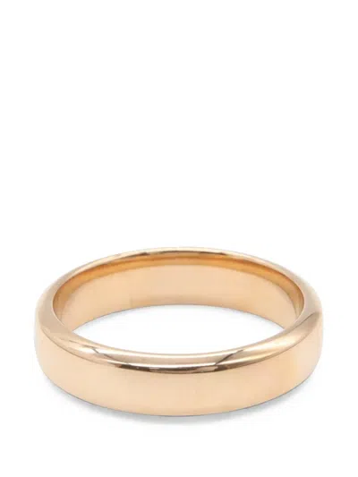 Pre-owned Van Cleef & Arpels 2010s Polished Band Ring In Pink
