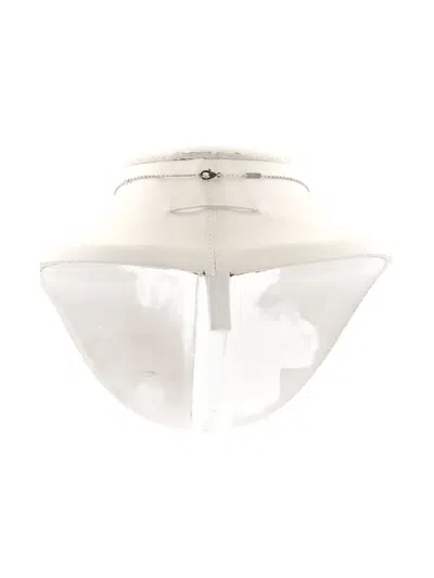 Pre-owned Van Cleef & Arpels 2010s White Gold Diamond Onyx-pendant In Silver
