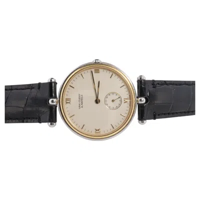 Pre-owned Van Cleef & Arpels Van Cleef And Arpels 415 104 Watch. La Collection 18k Ss Round 32mm Watch In Multi