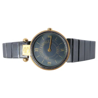 Pre-owned Van Cleef & Arpels Van Cleef And Arpels 43106 Watch. La Collection Ss Round 24mm Watch In Multi