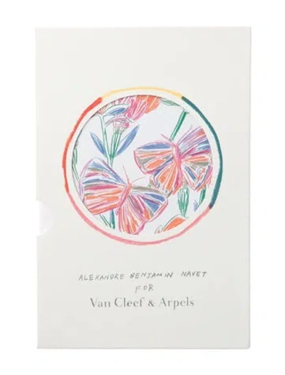 Pre-owned Van Cleef & Arpels Alexandre Benjamin Navet Illustrated Notebooks In Multi