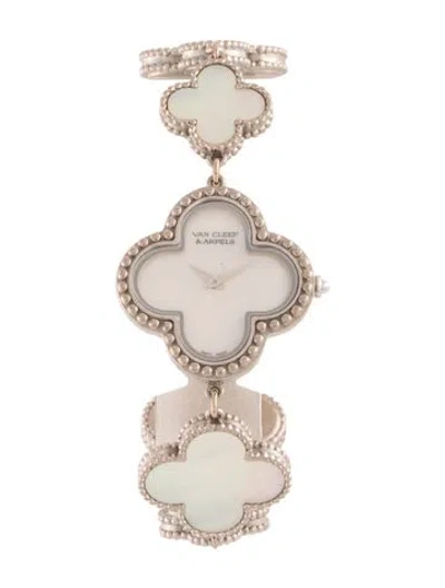 Pre-owned Van Cleef & Arpels Alhambra Watch, 25mm In Multi