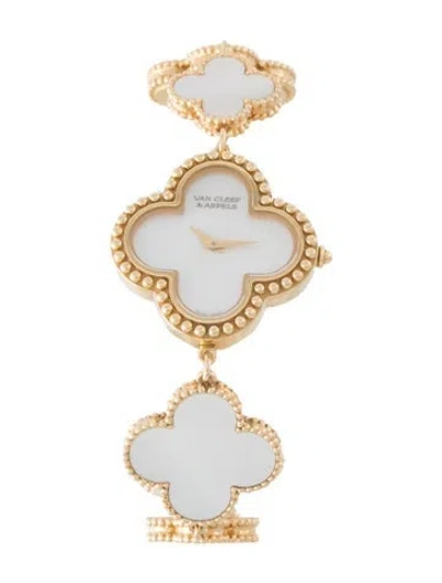Pre-owned Van Cleef & Arpels Alhambra Watch, 26mm In Multi