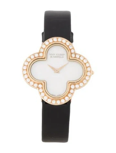 Pre-owned Van Cleef & Arpels Alhambra Watch, 30mm In Multi