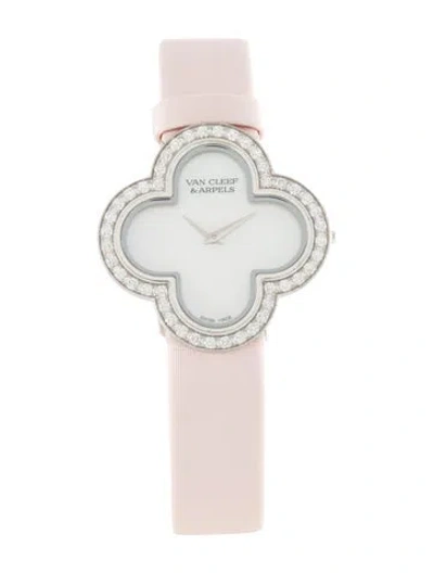 Pre-owned Van Cleef & Arpels Alhambra Watch In Multi