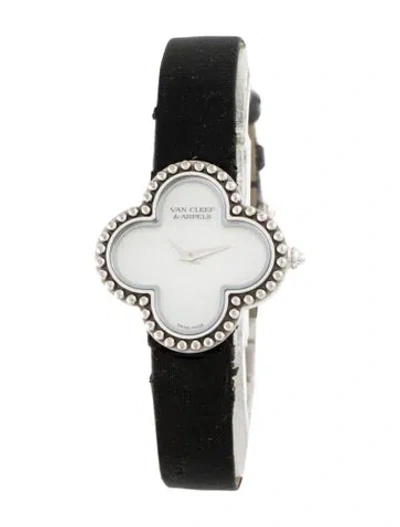 Pre-owned Van Cleef & Arpels Alhambra Watch In Multi
